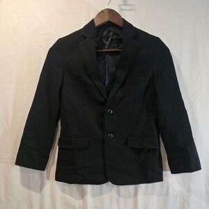 Chaps Boys Black Blazer Suit Jacket‎ Size 10 Regular